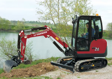 Mini excavatoare Yanmar SV26