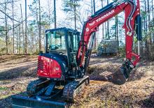 Mini excavatoare Yanmar SV40