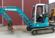 Mini excavatoare Sunward SWE 38