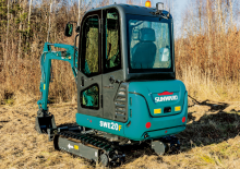 Mini excavatoare Sunward SWE20F 