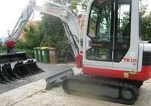 Mini excavatoare Takeuchi TB 125