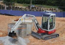 Mini excavatoare Takeuchi TB 138 FR