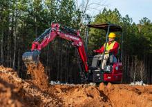 Mini excavatoare Yanmar ViO17 