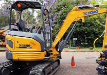 Mini excavatoare XCMG XE27U Canopy