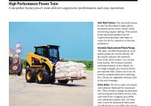 Mini încărcătoare Caterpillar 248B