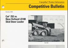 Mini încărcătoare Caterpillar 252