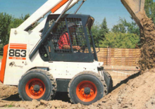 Mini încărcătoare Bobcat 863 G H