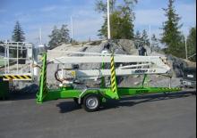 Nacele cu braț articulat montate pe camion Dexter Dexter 12