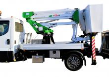 Nacele cu braț articulat montate pe camion Comet Eurosky 16-2-6 (7,5) HQ JIB