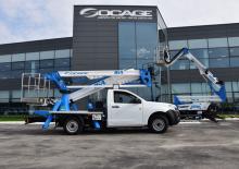 Nacele cu braț articulat montate pe camion Socage ForSte 16AE