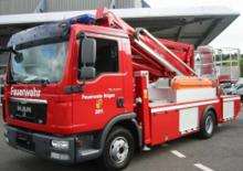 Nacele cu braț articulat montate pe camion Safi SCA 27 FF