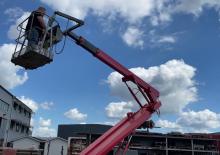 Nacele cu braț articulat montate pe camion Herkules - Lift TK 24-32*