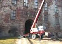 Nacele cu braț articulat montate pe camion Jumbo Lift TK 27