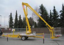 Nacele cu braț articulat montate pe camion TEUPEN UL 12/14 I