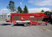 Nacele cu braț articulat montate pe camion TEUPEN UL 14
