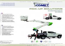 Nacele cu braț articulat montate pe trailer Comet 16-7.5 HQ 
