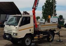 Nacele cu braț articulat montate pe trailer Benelligru 2010/1S1