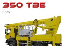 Nacele cu braț articulat montate pe trailer Klubb 350 TBE