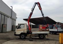 Nacele cu braț articulat montate pe trailer Benelligru 3510/2S2