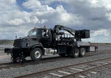 Nacele cu braț articulat montate pe trailer Aspen Aerials  A-40
