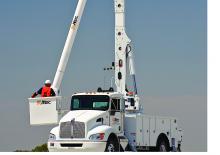 Nacele cu braț articulat montate pe trailer Altec AN55E-OC