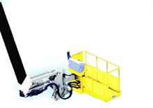Nacele cu braț articulat montate pe trailer Tadano BT-400