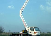 Nacele cu braț articulat montate pe trailer Socage Cheyenne 29/20