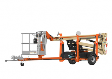 Nacele cu braț articulat montate pe trailer JLG ET500J
