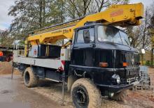 Nacele cu braț articulat montate pe trailer Swisslift GTA 260 FU