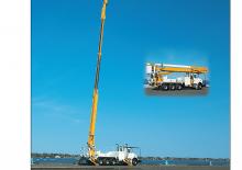 Nacele cu braț articulat montate pe trailer Altec HL125