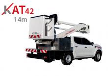 Nacele cu braț articulat montate pe trailer Klubb KAT42