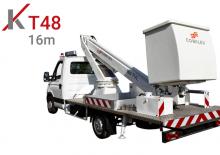 Nacele cu braț articulat montate pe trailer Klubb KT48