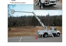Nacele cu braț articulat montate pe trailer Altec L45M