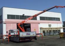 Nacele cu braț articulat montate pe trailer Benelligru P6.3S2 RC