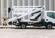 Nacele cu braț articulat montate pe trailer ISOLI PNT240