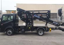 Nacele cu braț articulat montate pe camion Safi SCA 22 HE