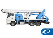 Nacele cu braț articulat montate pe trailer Socage TJ 44