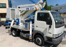 Nacele cu braț articulat montate pe trailer CTE Z 14