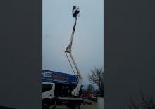 Nacele cu braț articulat montate pe trailer CELA Z190