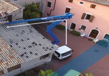 Nacele cu braț articulat montate pe trailer CTE ZED 20.2 EASY