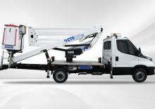 Nacele cu braț articulat montate pe trailer CTE ZED 20.4 HN