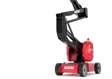 Nacele cu braț articulat pe roți Manitou AETJ 49 