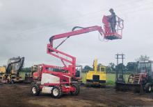 Nacele cu braț articulat pe roți Simon Boxer 140 NE