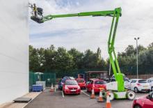 Nacele cu braț articulat pe roți Niftylift HR17NE