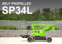 Nacele cu braț articulat pe roți Niftylift SP34L