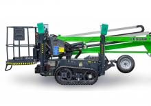 Nacele cu braț articulat pe șenile Leguan 125 