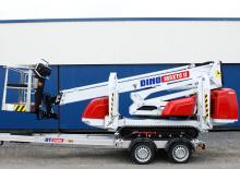 Nacele cu braț articulat pe șenile Dino Lift Dino 185XTC II