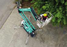 Nacele cu braț articulat pe șenile Imer IM R 23 DA Lithium