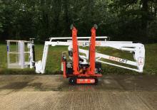 Nacele cu braț articulat pe șenile Easy Lift R150BA