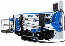 Nacele cu braț articulat pe șenile Socage Raptor 18 SE
